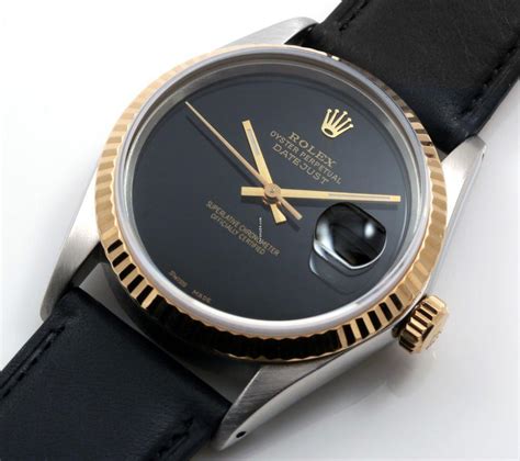 rolex custom black onyx|Orologio Rolex Datejust 36 in acciaio Oystersteel e oro bianco .